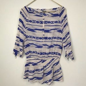 Aeire Lightweight Boatneck Top 3/4 Sleeve